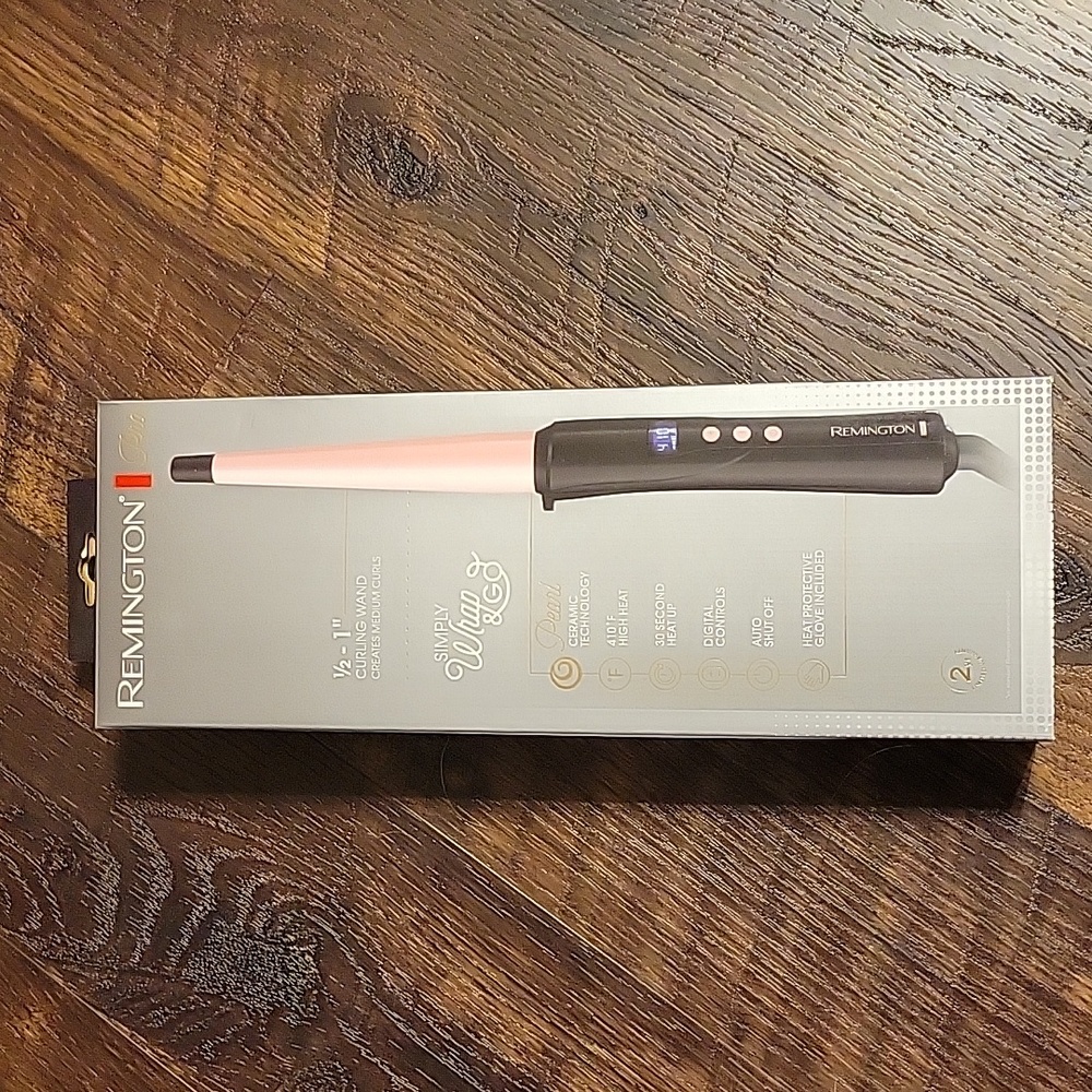Remington Pro Curling Wand (1/2 to 1 inch)